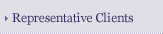 Representative Clients